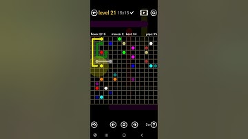How To Solve Flow Free Premium 15x15 Mania Level 21 Hard Board Walk Through Solution Walkthrough