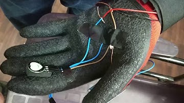 Health monitoring wearable glove