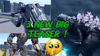 MECHA REMODEL & HEISEI MECHA & ULTIMA | NEW TEASER - Roblox Kaiju Alpha