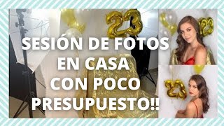 Cómo decorar un cumpleaños: low cost y casero. Inspiración sesión fotos.