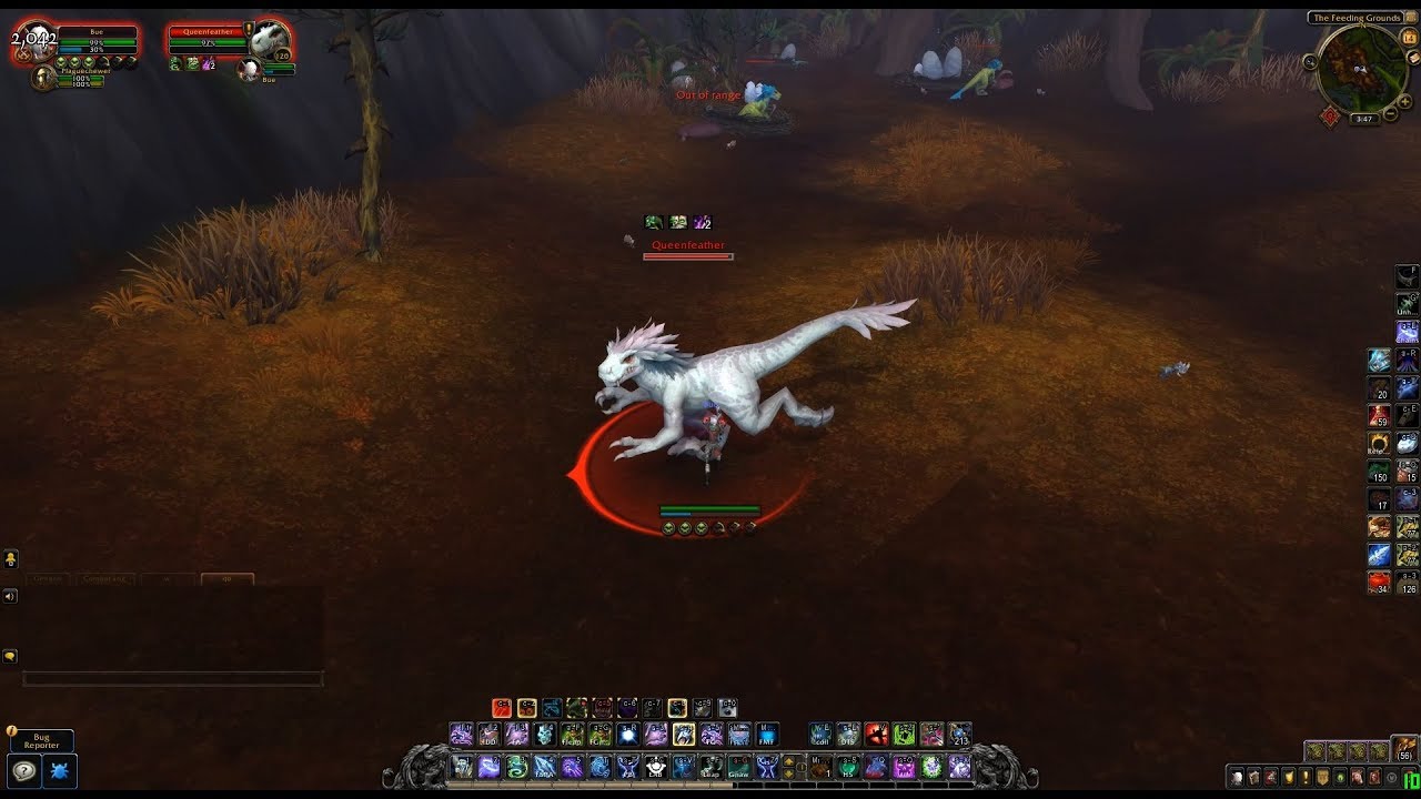 Queenfeather the Ravasaur [Life Finds a Way... To Die!] WoW Achievement