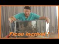 COMO COLAR VIDROS PARA AQUÁRIO SUPER FÁCIL