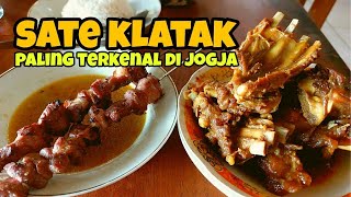 Gokil !! Sate Kambing Empuk Juara Banget Disini !! Sate Klatak Pak Pong