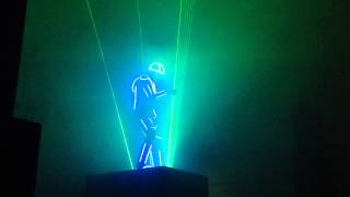 Лазерное шоу в Кироваграде