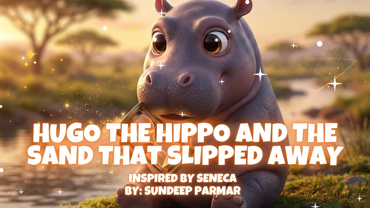 Hugo the Hippo and the Sand That Slipped Away | Calm Bedtime Story for Kids