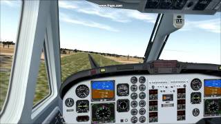 FSX EZDOK HARD LANDING BOUNCE TEST
