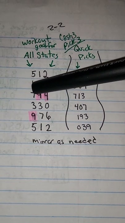 pick 3 and 4 july workout monthly plays