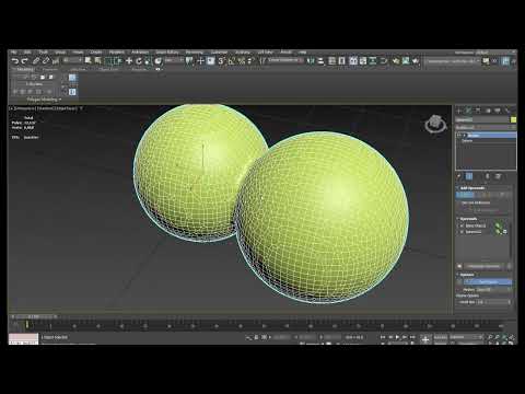 new Boolean modifier and retopology . 3dsmax 2024