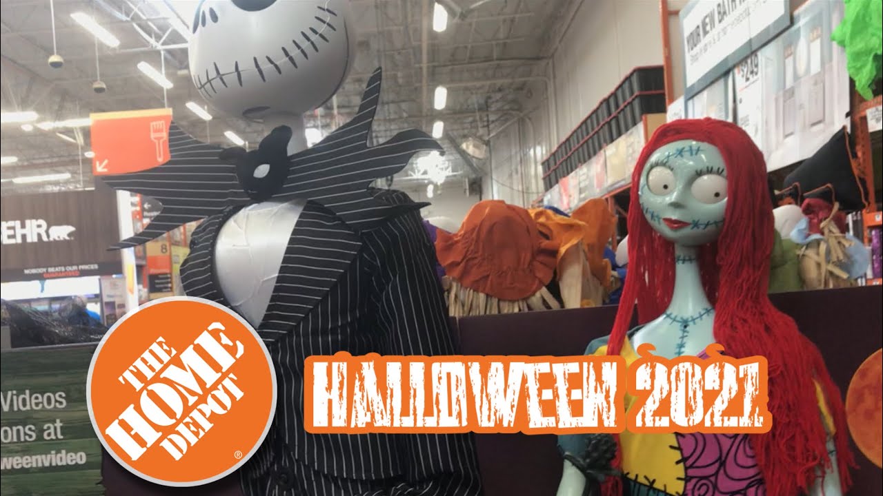 Home Depot Halloween 2021 1 YouTube
