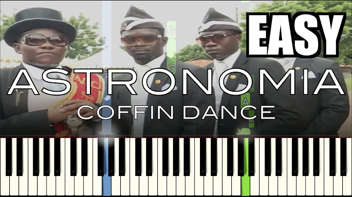 How To Play Coffin Dance - EASY Piano Tutorial wit...