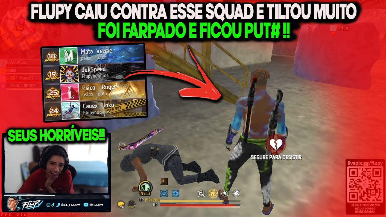 Flupy não acreditou #flupy #verificadofreefire #csranqueado