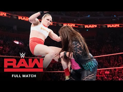 FULL MATCH - Ronda Rousey & Natalya vs. Nia Jax & Tamina: Raw, Dec. 31, 2018