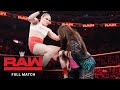 FULL MATCH Ronda Rousey Natalya Vs Nia Jax Tamina Raw Dec 31 2018 
