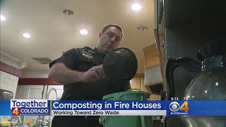 Firefighters Set Example With Composting, Recycling Efforts