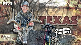 Chasing the Rut in Texas Open Country, Two Bucks Down! | Deer Season 26