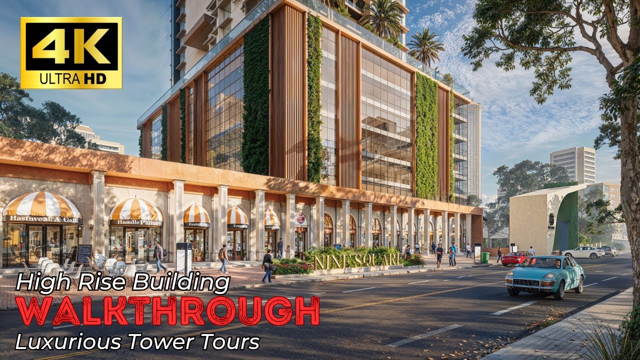 4K Ultra Realistic 3D Exterior & Interior Walkthrough | Luxury Architectural Visualization Tour 2025