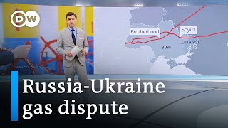 Ukraine halts key Russian gas transit to Europe | DW News