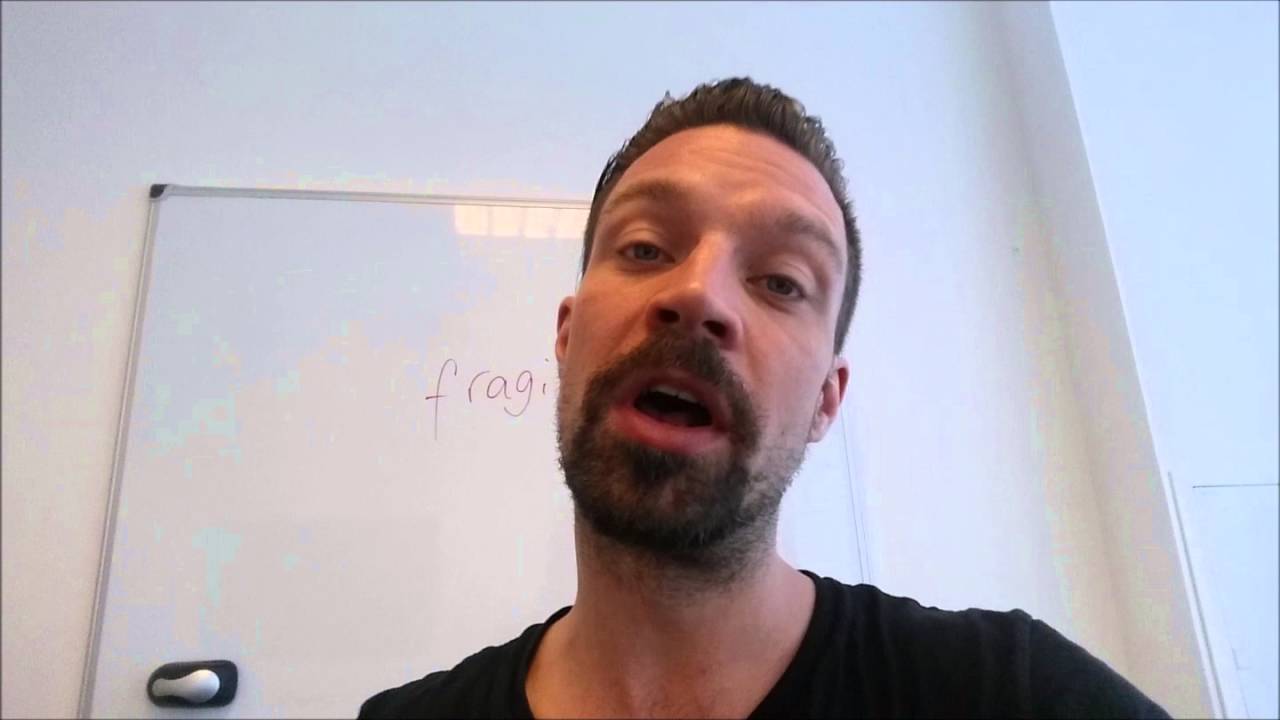 2 meanings of the word 'FRAGILE'. English ESL language lesson YouTube