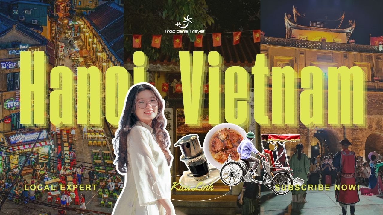 Seguite Kieu Linh, consulente di viaggio locale, mentre racconta la storia di Hanoi