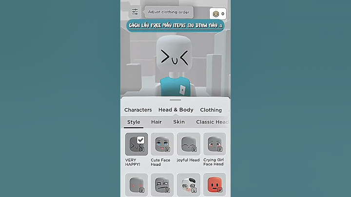 ROBLOX || CÁCH LẤY ĐỒ FREE TRONG ROBLOX || CRE VIDEO : ayaii.kane_ || #game #roblox #tiktok