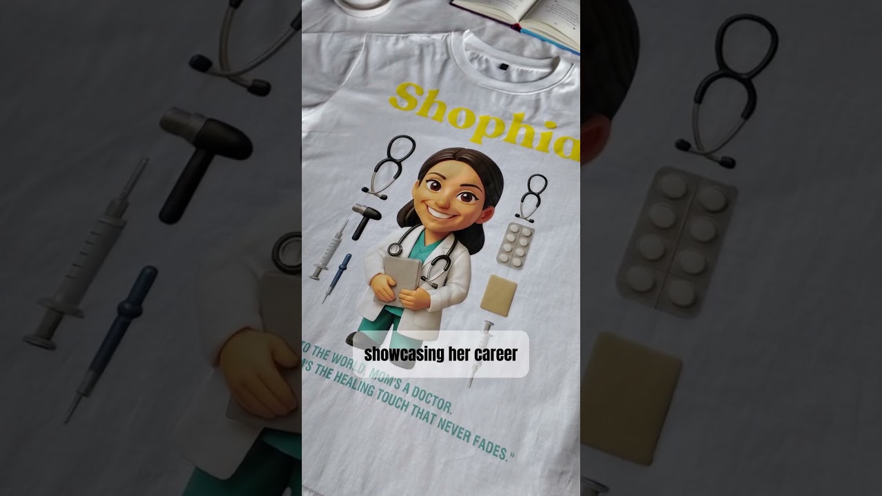 Nahh,this shirt is so nice.Custom Chibi Mom Shirt,Personalized Mother's Day Gift,Mom's A Doctor Mom