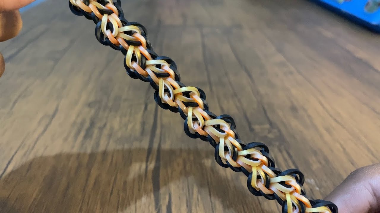Paisley Braid x Orochi Bracelet | Rainbow Loom Hook Only Tutorial