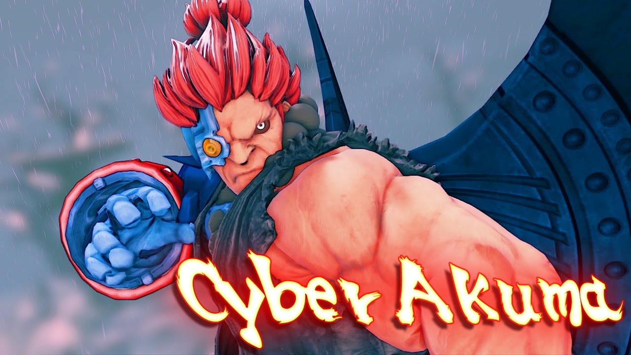 Cyber Akuma Rages Into Street Fighter V as a Costume - Siliconera