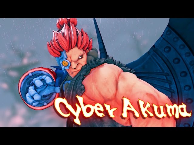 Street Fighter V: Cyber Akuma Costume Trailer 