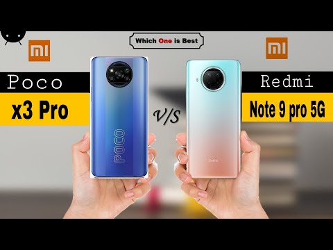 Xiaomi Poco X3 Pro vs Redmi Note 9 Pro 5G [Full Specifications & Differences]