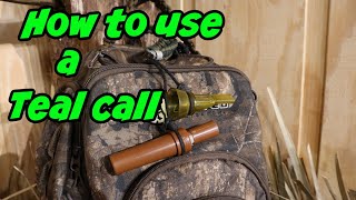 Duck Hunting- How to blow a Teal call screenshot 5