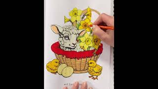 My Easter coloring page! Not the typical Easter bunny ☺️🖍️ #adultcoloring #adultcoloringbook Wealth