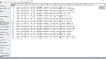 How to obtain contact details from Intuit using a 2 stage scraping method