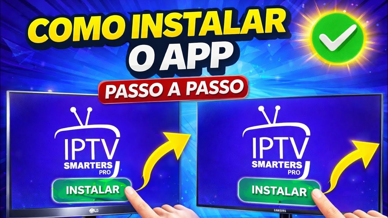Como configurar o IPTV SMARTERS PRO na tv LG e SAMSUNG 