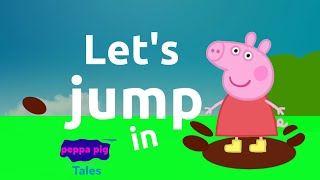 Peppa pig Tales Let's jump in logo remake speed run