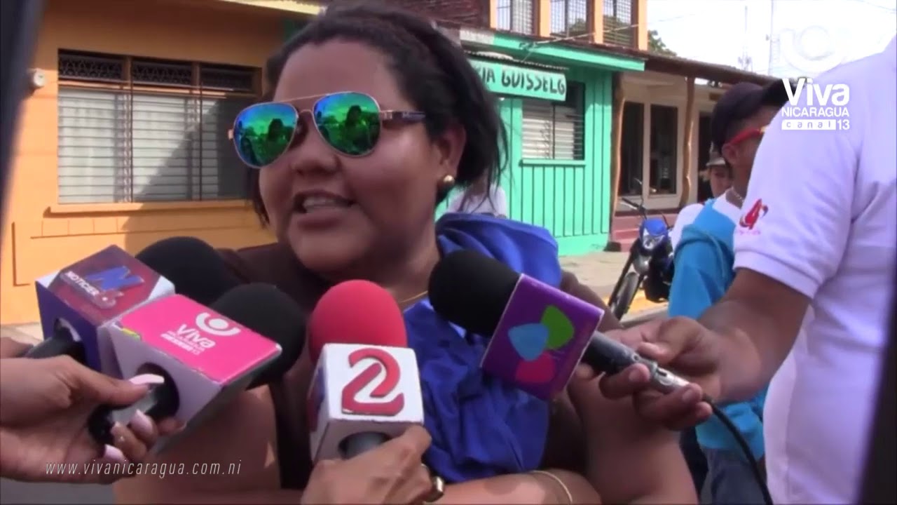 canal 13 fugitiva Colorido carnaval de la producción recorre las calles de Rivas