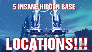 5 HIDDEN BASE SPOTS ON ARK ASCENDED!!! (The Center)