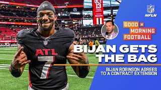 All-Pro Bijan Robinson gets PAID GMFB