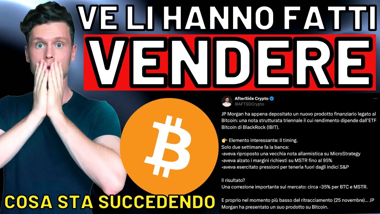 🚨 SHOCK: CI HANNO INGANNATI 🚨 MORNING w/CRYPTO: BITCOIN / ALTCOINS [time  sensitive]