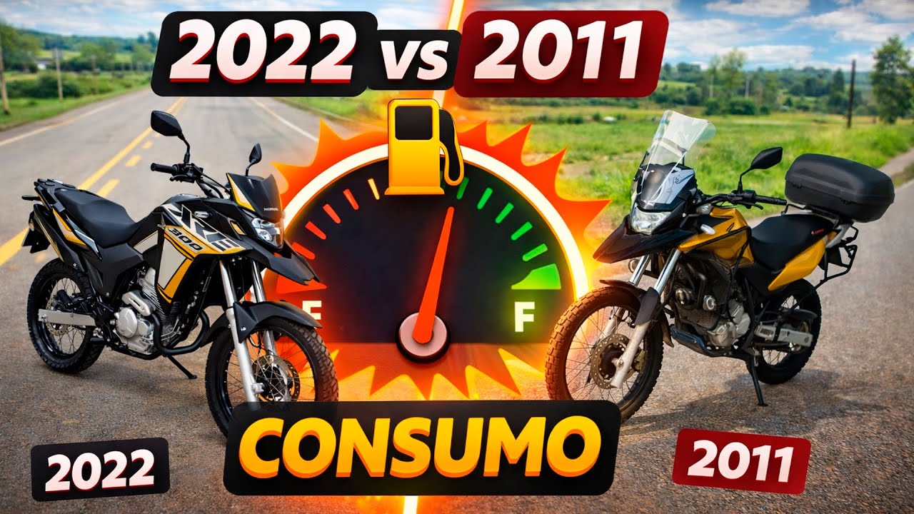 XRE 300 NOVA VS ANTIGA: O CONSUMO MUDOU MESMO?