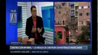 Construcción informal y los riesgos de construir con materiales inadecuados