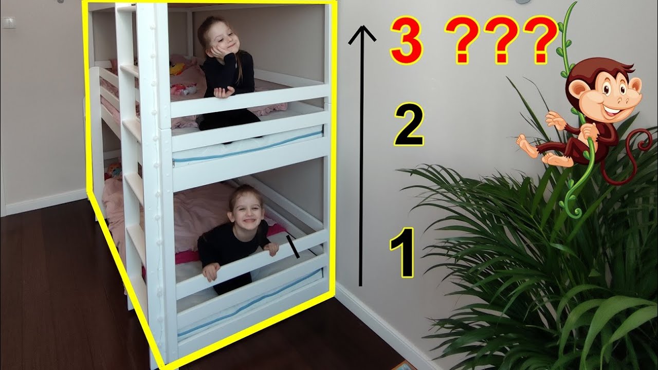 Trojaczki - łóżko piętrowe jakiego jeszcze nie widzieliście ;) | Vlog: 16.03.2021