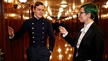 AI Interviews Titanic Passenger before the Ship Sank | Titanic Interview before Disaster