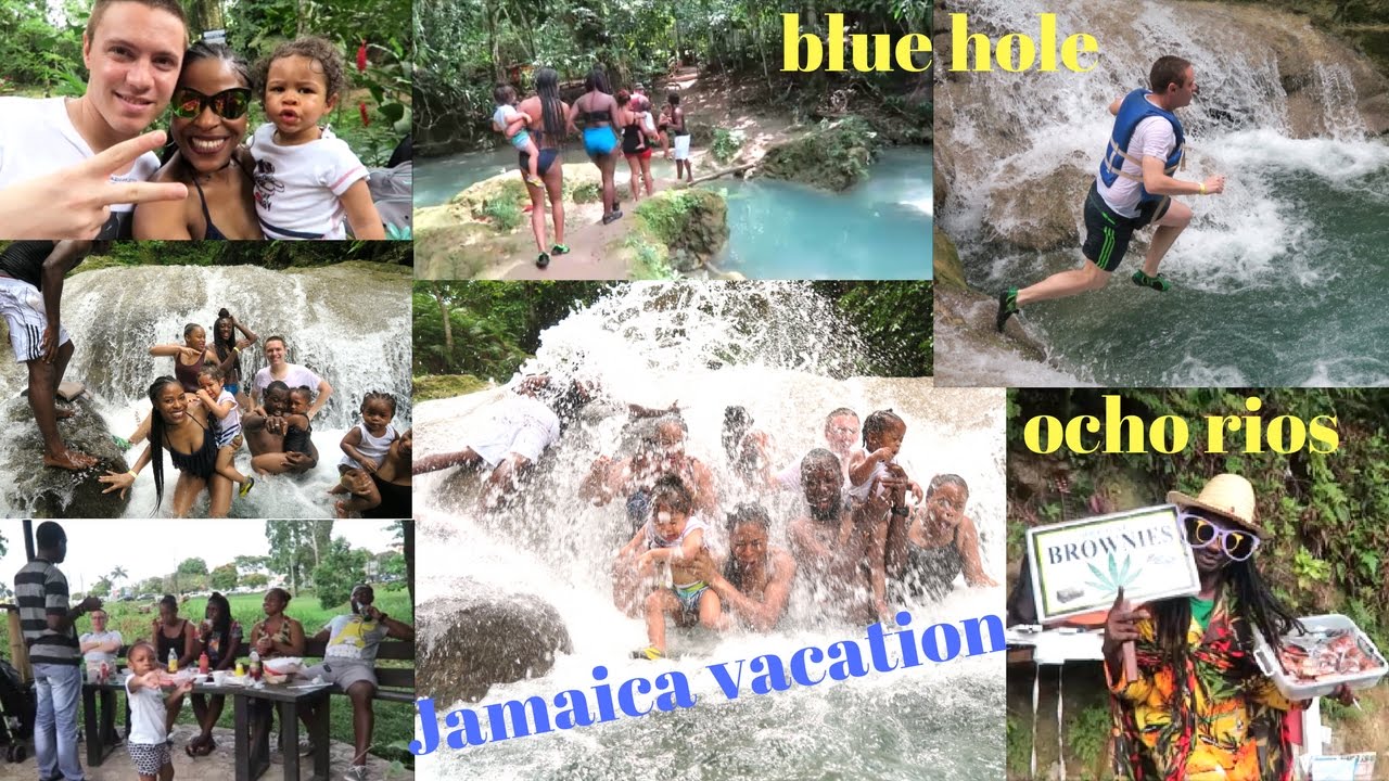 VLOG JAMAICA VACATION BLUE HOLE OCHO RIOS JAMAICA MARIJUANA BROWNIES !?! YouTube