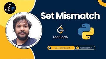 Leetcode 645  Set Mismatch | Cyclic Sort Pattern | Python DSA