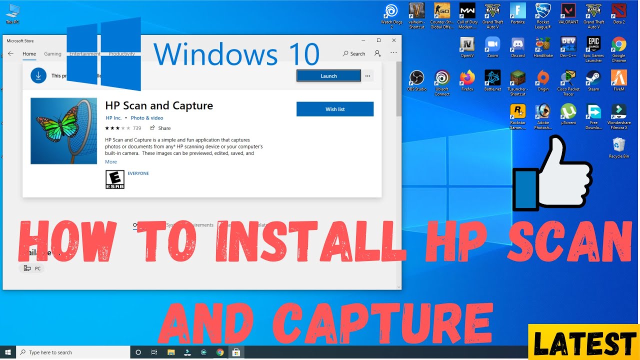 microsoft store hp scan and capture