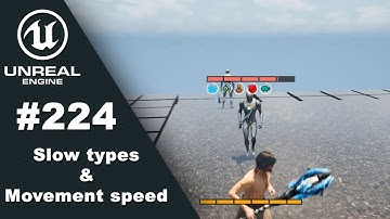 RPG Tutorial 224. Slow types and Movement speed (Unreal Engine 5)
