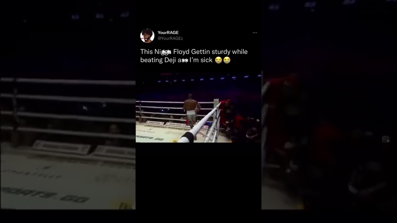 Floyd Mayweather was just playing with Deji the whole time 💀