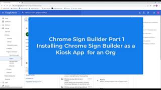 New Installing Chrome Sign Builder App for your Digital Signage screenshot 3