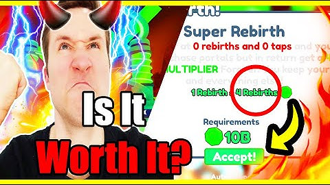 👍 You Have To SUPER REBIRTH In Tapping Simulator Super Rebirth UPDATE 👍