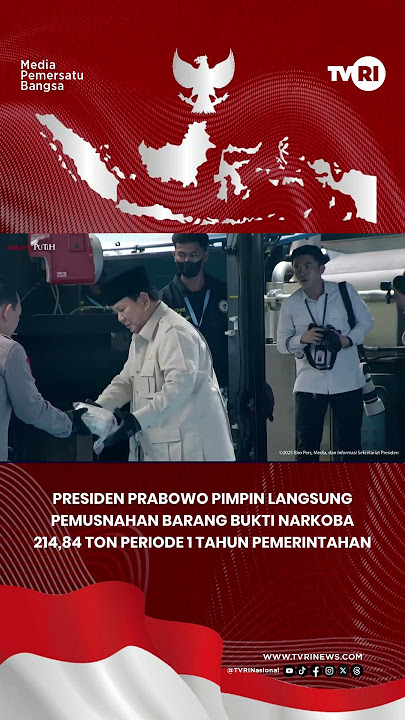 Download lagu Pemusnahan barang bukti narkoba 214,84 ton #tvri #news #narkoba